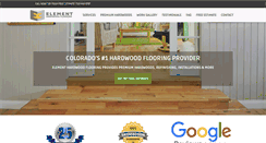 Desktop Screenshot of elementflooringco.com